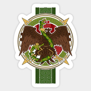 The Eagle and the Serpent Sticker